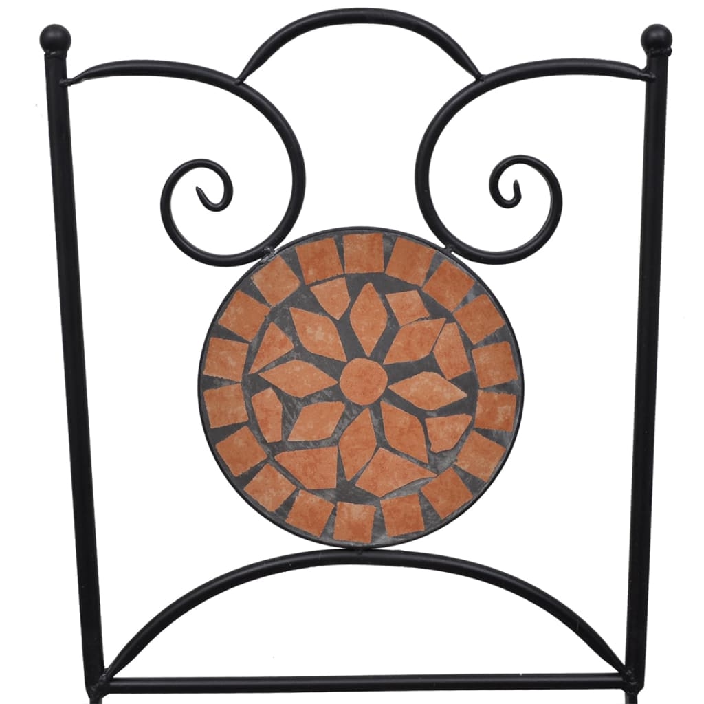 Patio Furniture | | Powder-Coated Iron, Ceramic Tile | Small