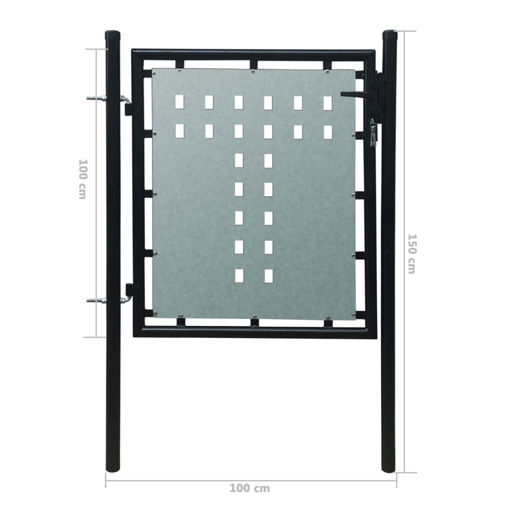 Single Door Fence Gate