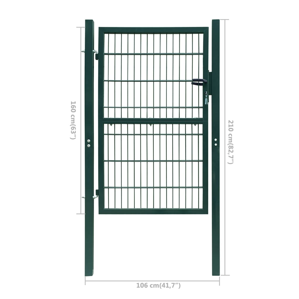 2D Fence Gate (Single)