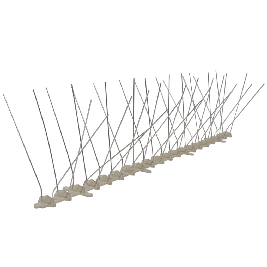 4-Row Plastic Bird & Pigeon Spikes Set Of 6