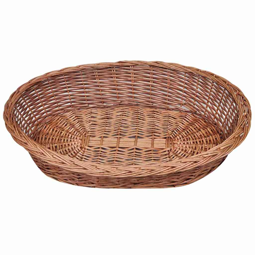 Willow Dog Basket/Pet Bed Natural
