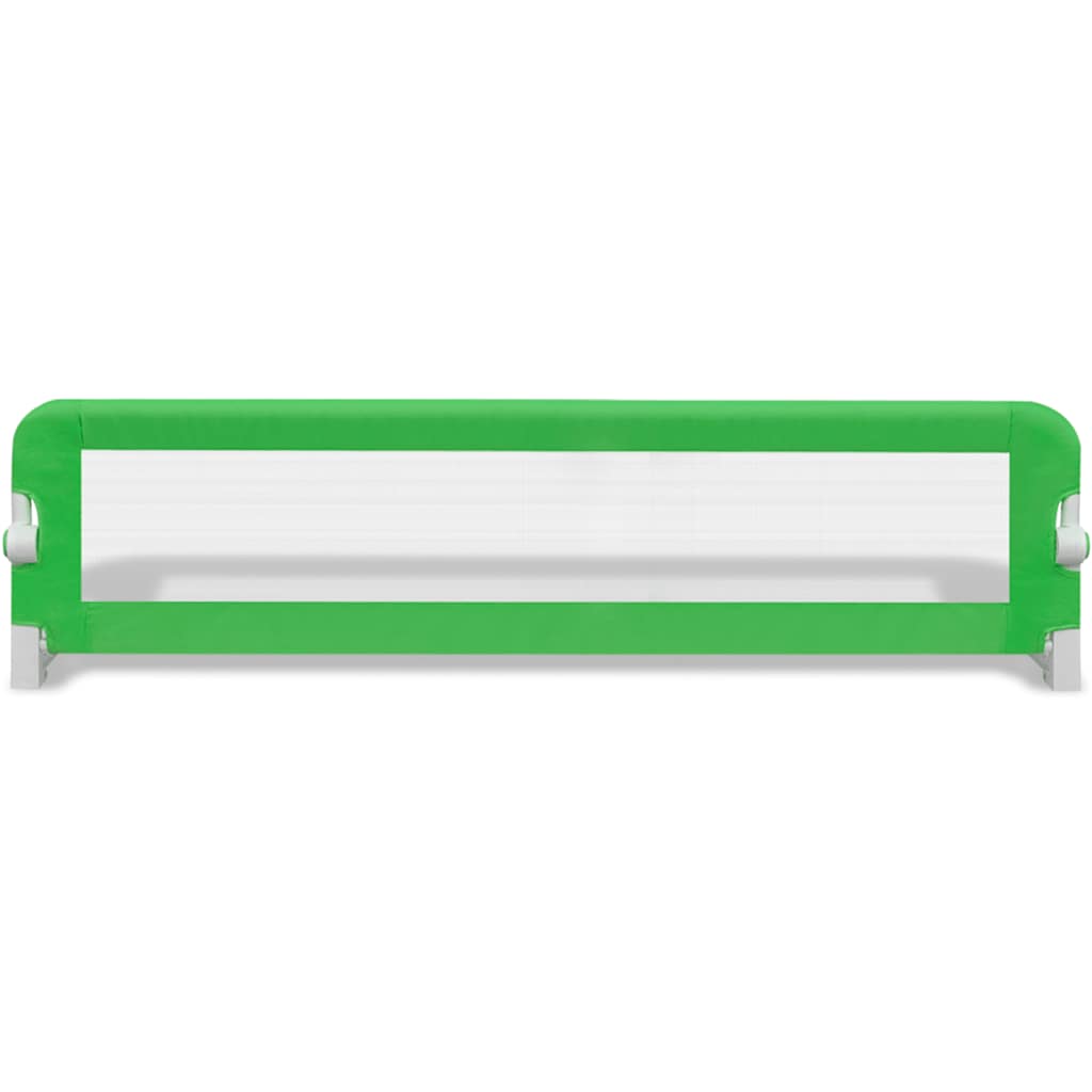 Toddler Bed Safety Rail 150cm Green Foldable Bed Guard Mesh 18 Months-5 Years