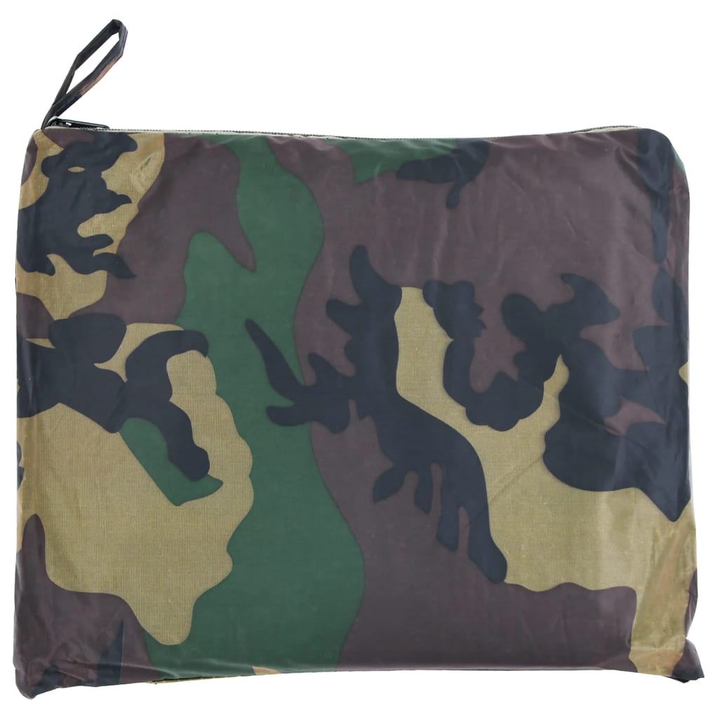 Waterproof Army Rain Poncho For Camping/Hiking