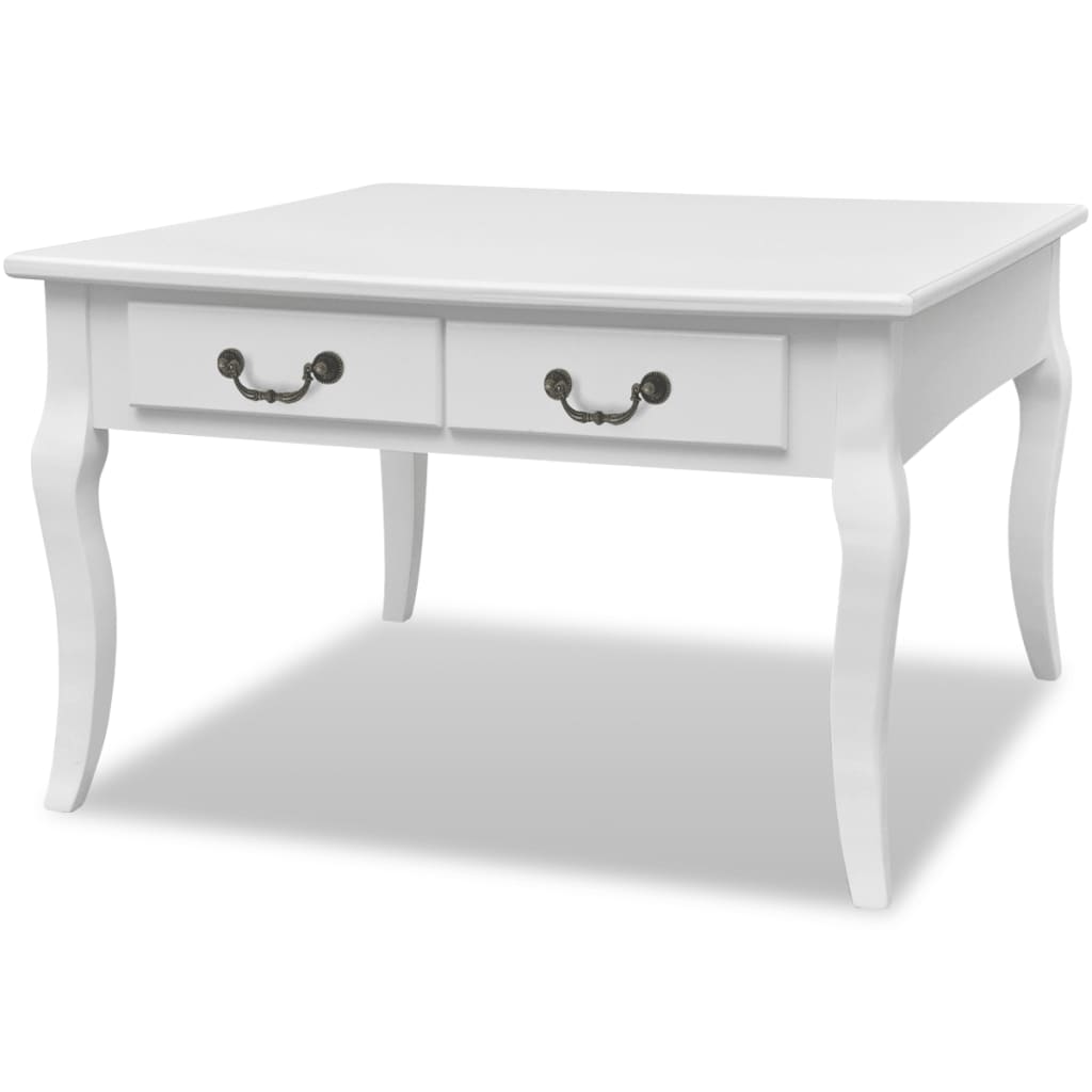 Coffee Table With 4 Drawers