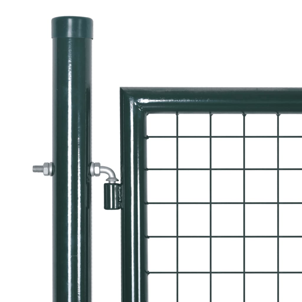 Double Door Fence Gate 300X150 Cm Powder-Coated Steel