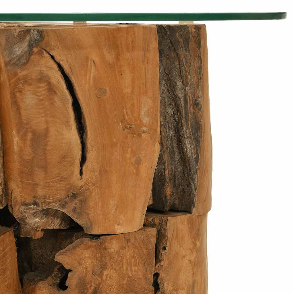 Coffee Table Solid Teak Driftwood 60 Cm