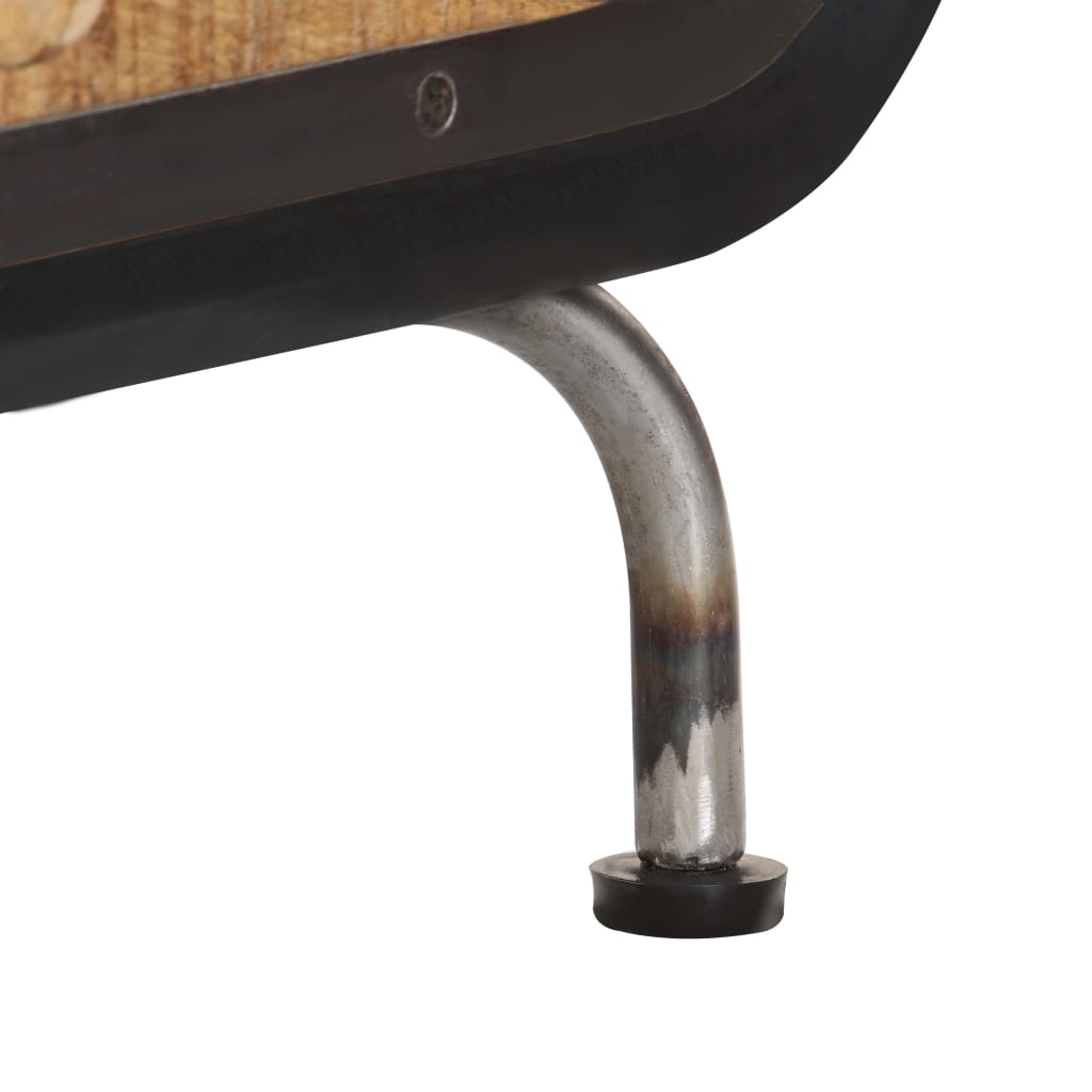 Coffee Table 100X50X35 Cm Solid Mango Wood