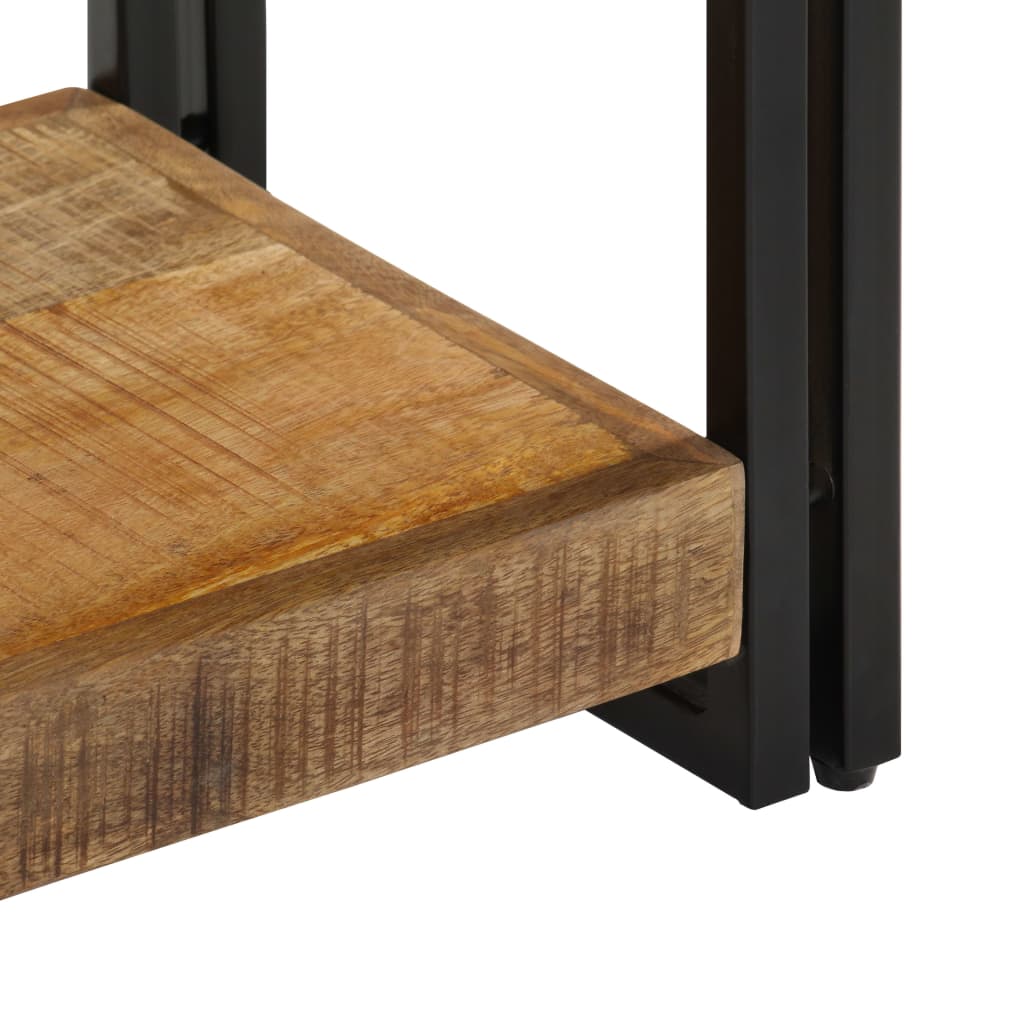Tv Stand | Natural Wood | And Powder-Coated Iron