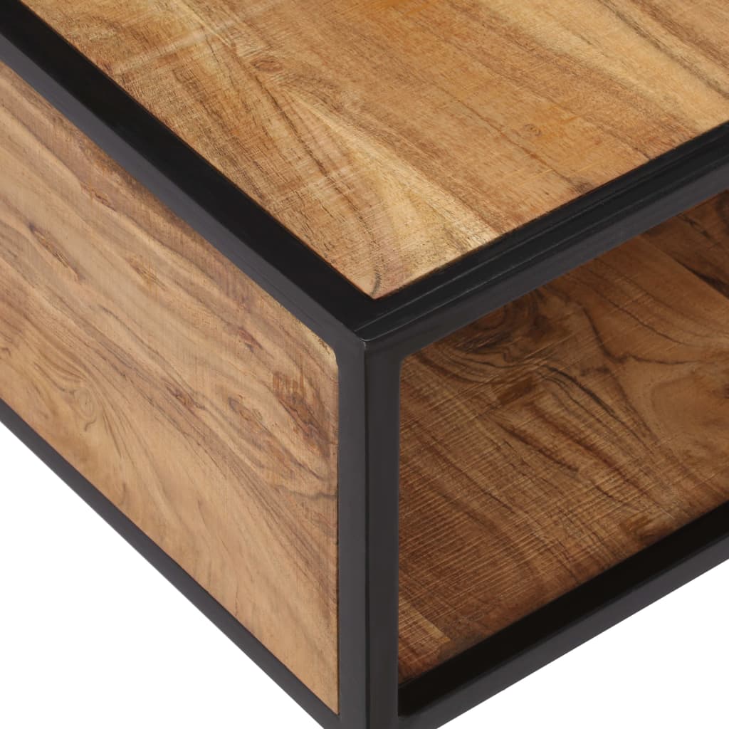 Coffee Table 70X70X32 Cm Solid Acacia Wood