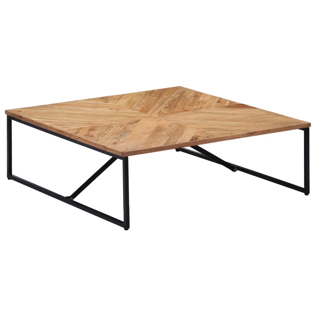 Coffee Table 110X110X36 Cm Solid Acacia Wood