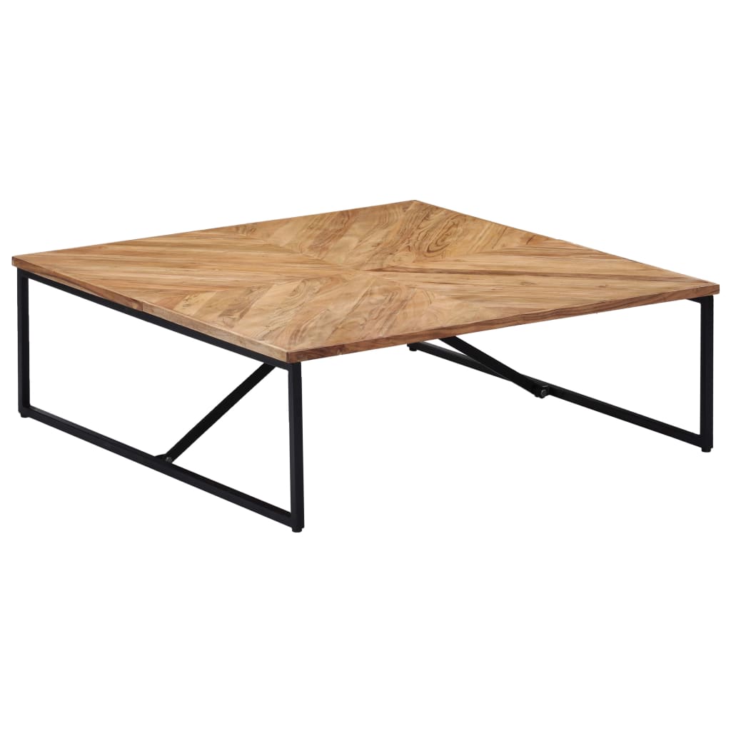 Coffee Table 110X110X36 Cm Solid Acacia Wood
