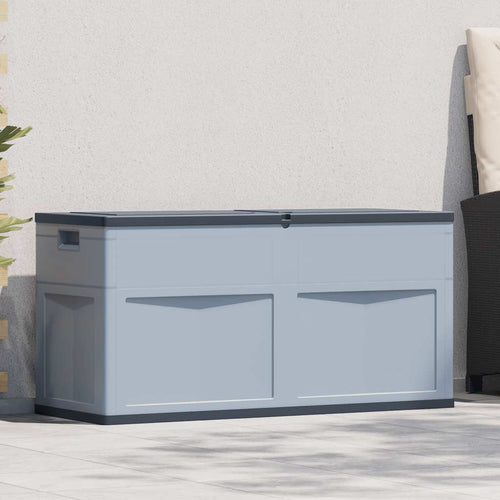 Garden Storage Box 320 L Black