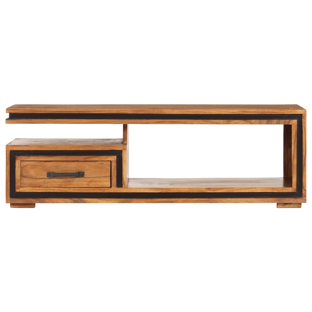 Coffee Table 100X45X33 Cm Solid Acacia Wood