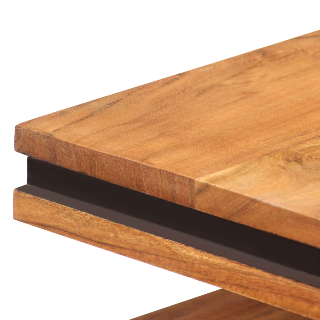 Coffee Table 100X45X33 Cm Solid Acacia Wood