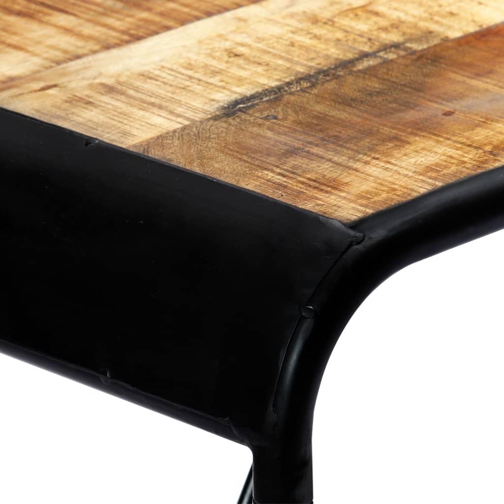 Dining Table Solid Rough Mango Wood