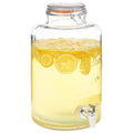 Water Dispenser Xxl With Tap Transparent 8 L Glass