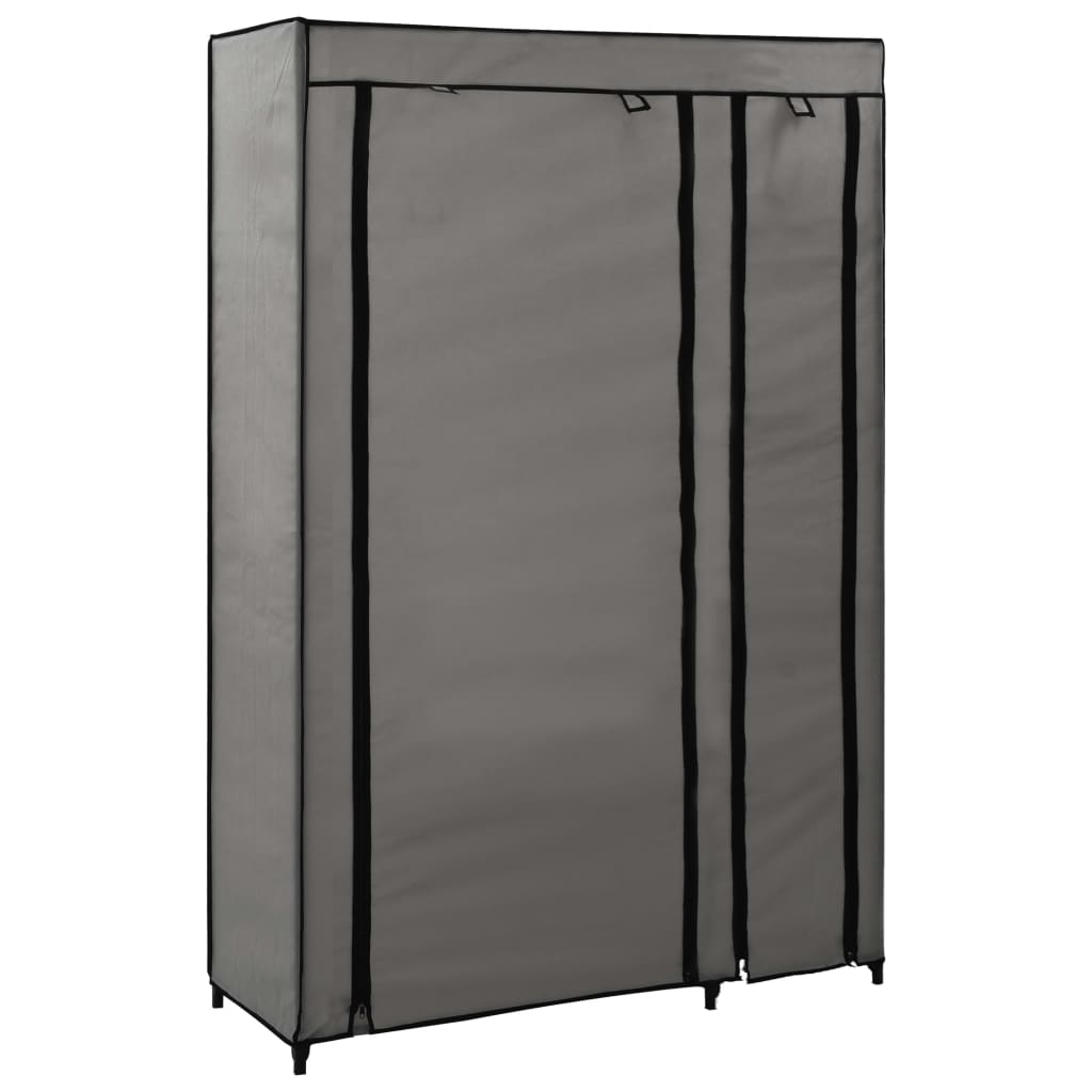 Folding Wardrobes 2 Pcs 110X45X175 Cm Fabric