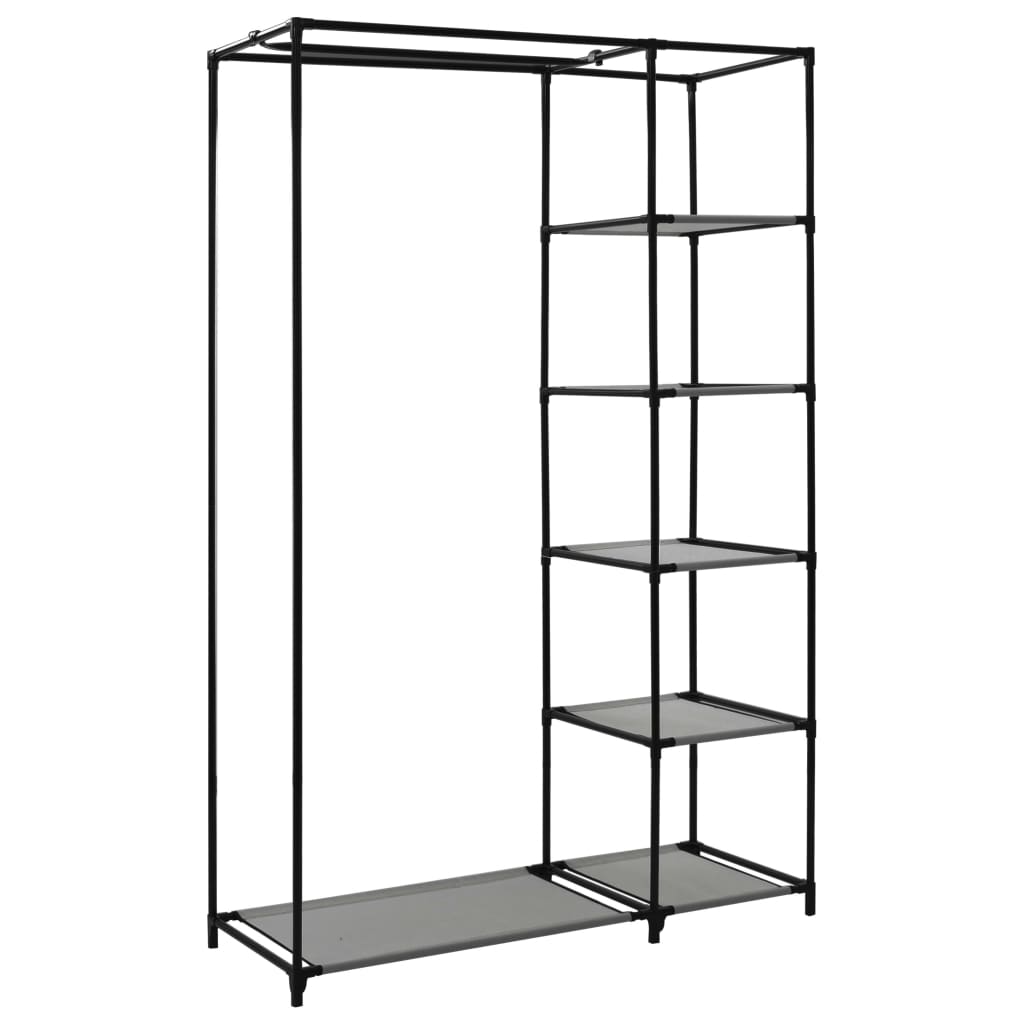 Folding Wardrobes 2 Pcs 110X45X175 Cm Fabric