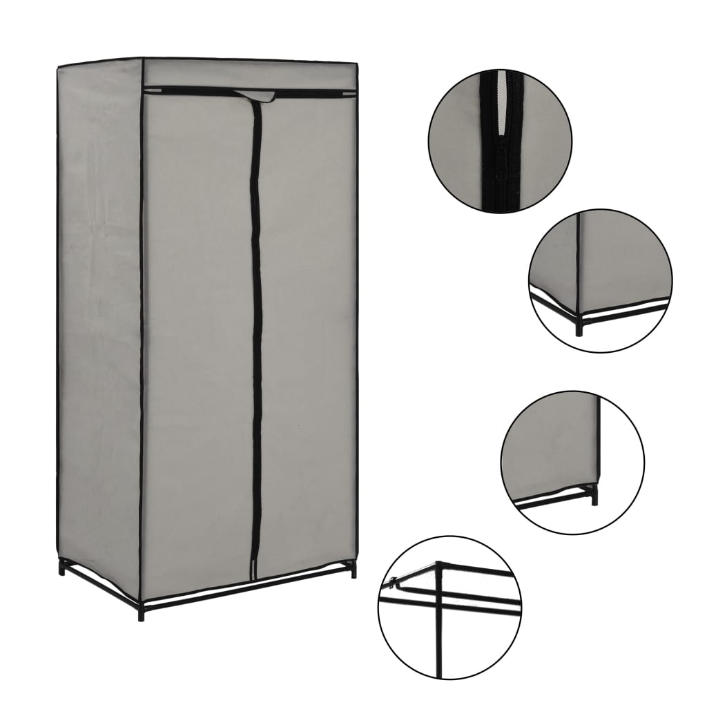 Wardrobes 2 Pcs 75X50X160 Cm