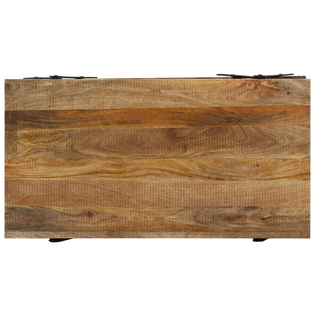 Coffee Table 115X60X40 Cm Solid Mango Wood