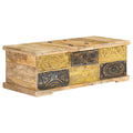 Coffee Table 100X50X35 Cm Solid Mango Wood