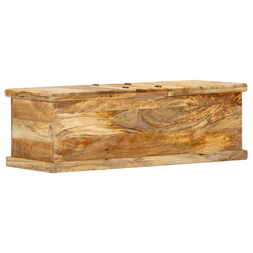 Coffee Table 100X50X35 Cm Solid Mango Wood