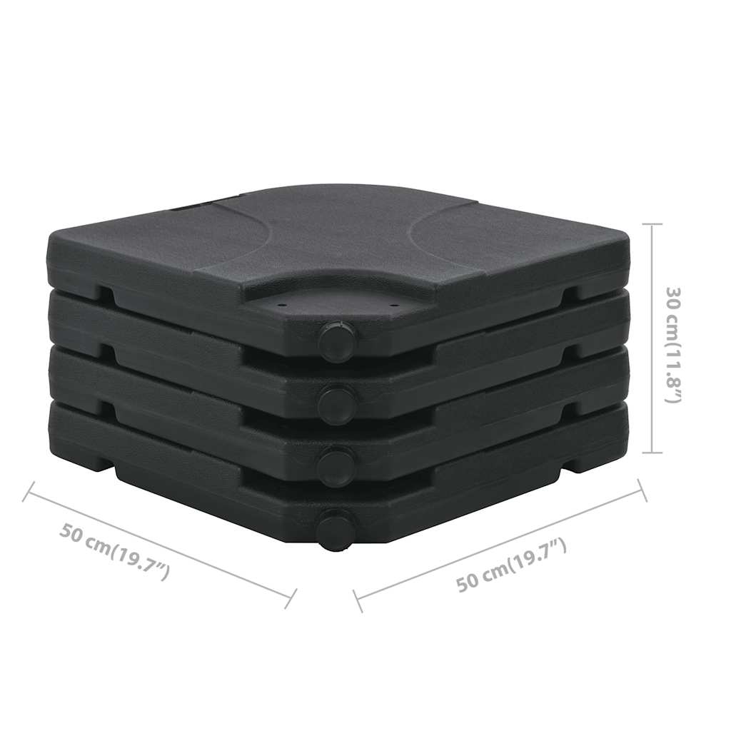 Garden Parasol With Portable Base 4 - Model 276323