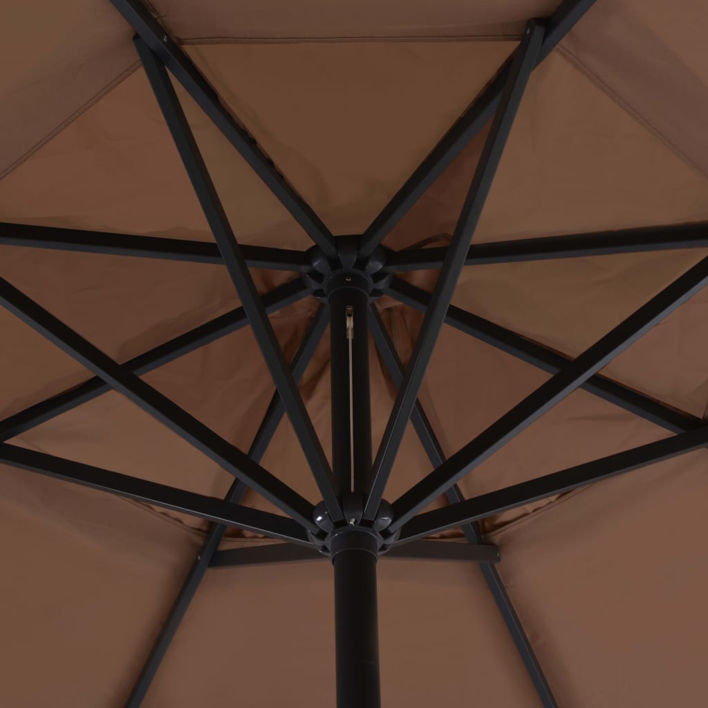 Garden Parasol With Portable Base