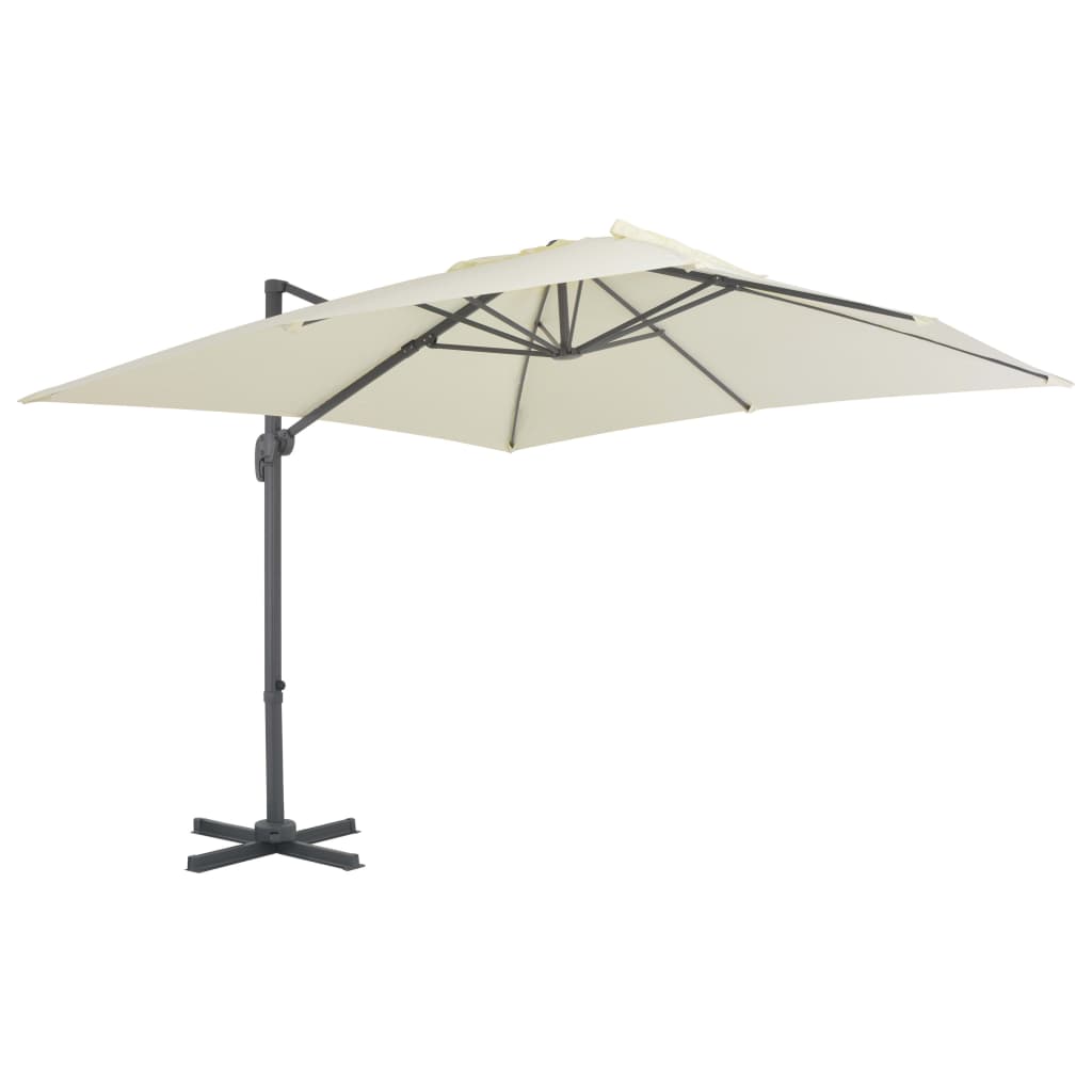 Garden Parasol With Portable Base