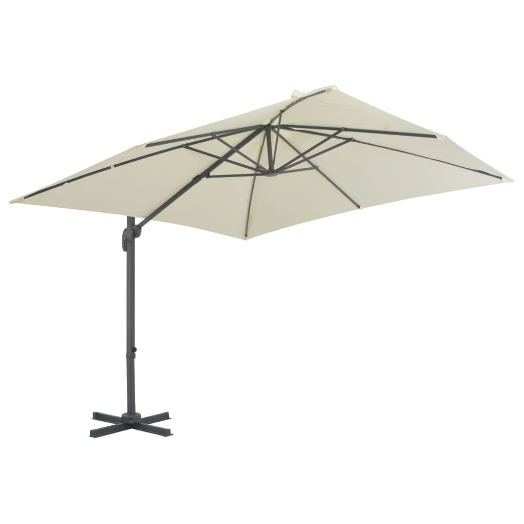 Garden Parasol With Portable Base