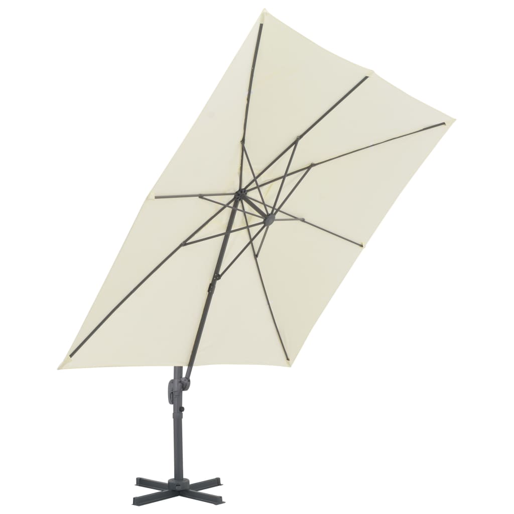 Garden Parasol With Portable Base