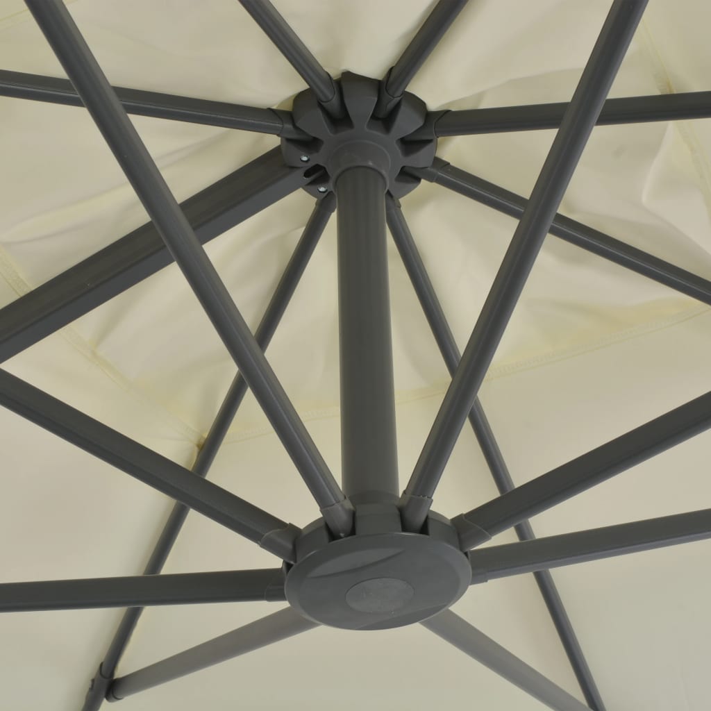 Garden Parasol With Portable Base