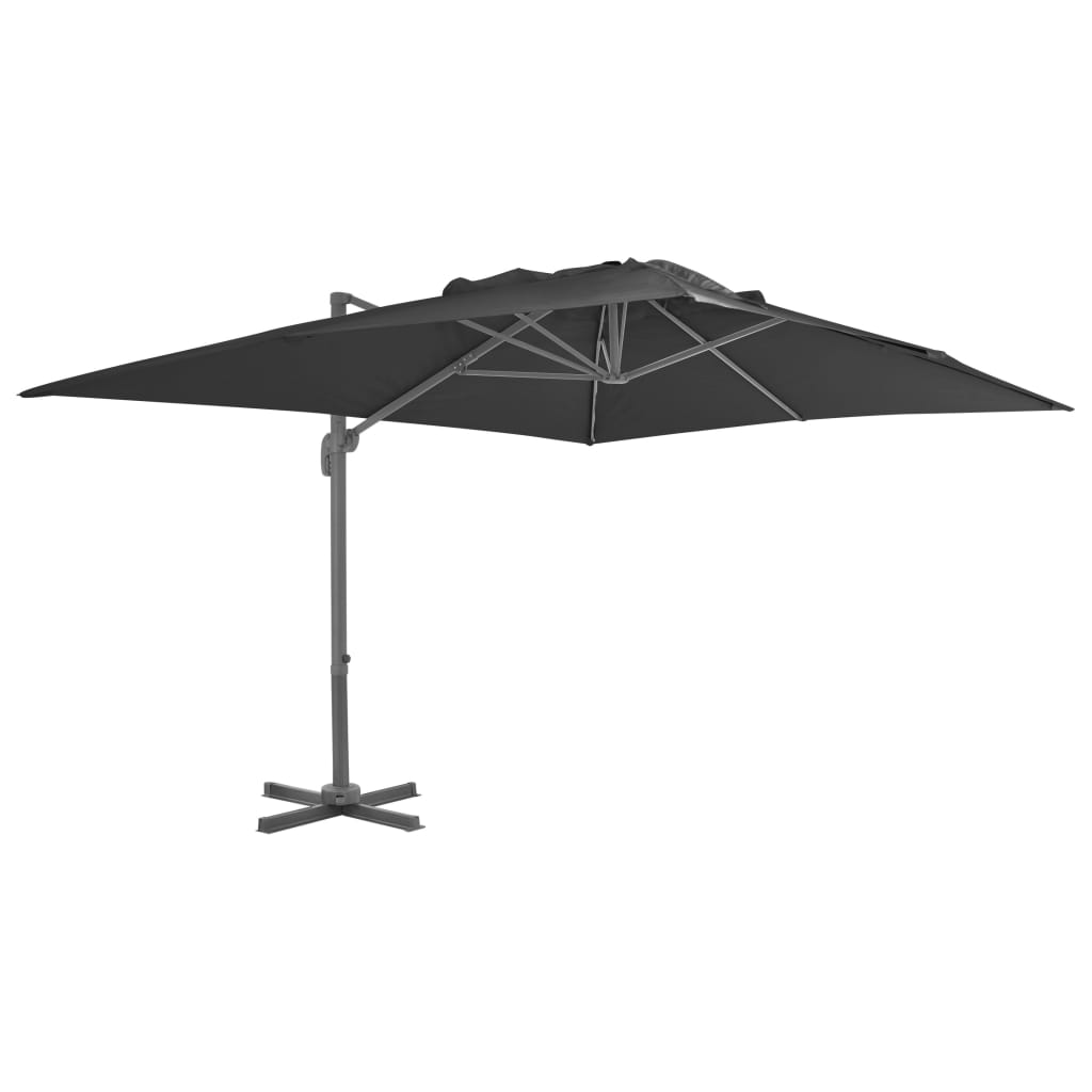 Garden Parasol With Portable Base