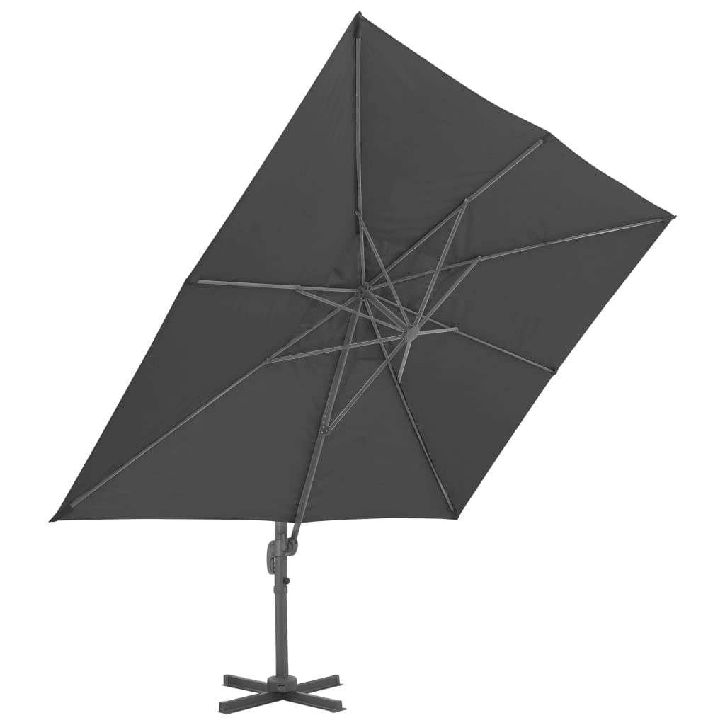 Garden Parasol With Portable Base