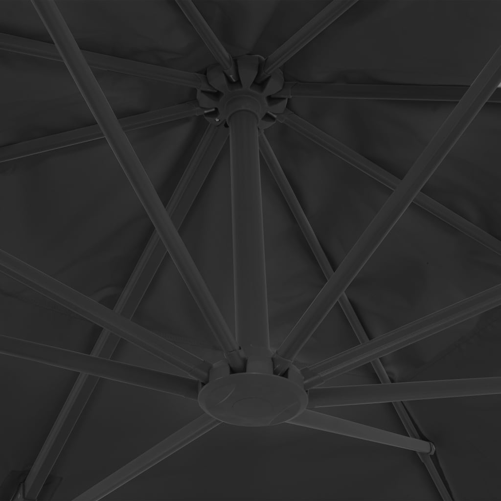 Garden Parasol With Portable Base
