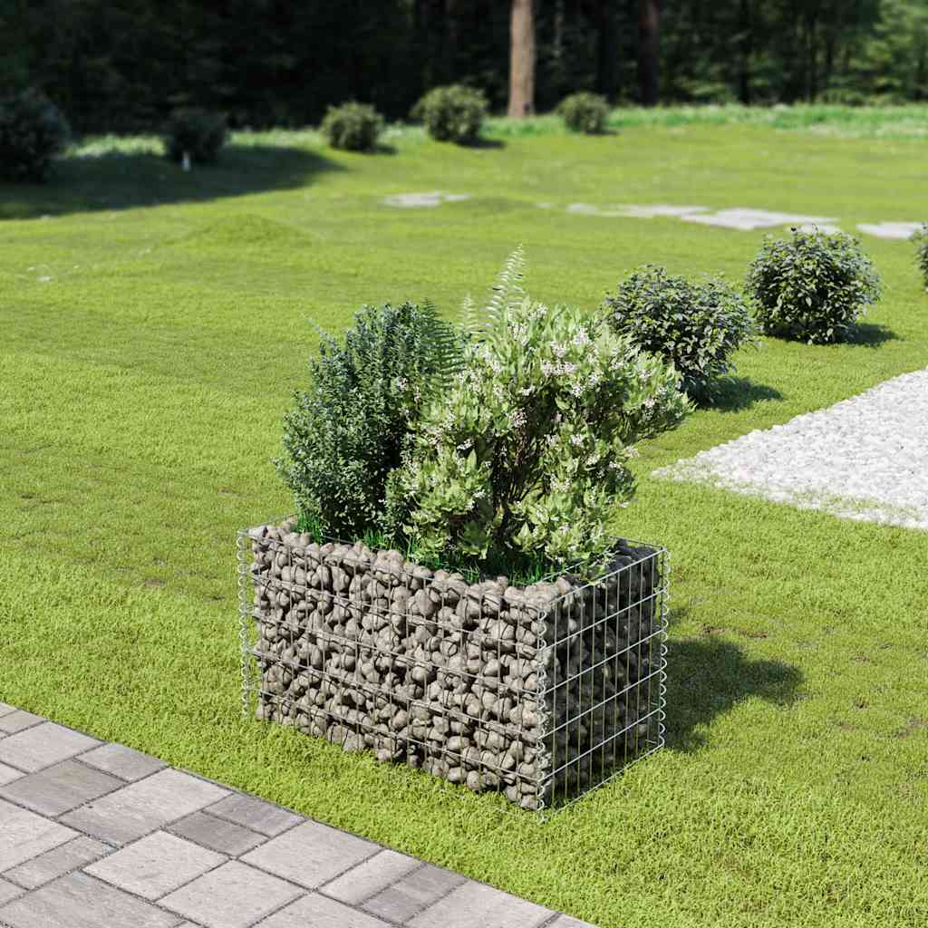 Gabion Raised Bed Galvanised Steel