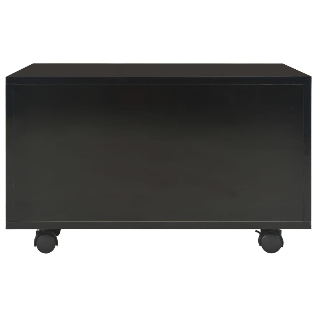 Coffee Table High Gloss Engineered Wood