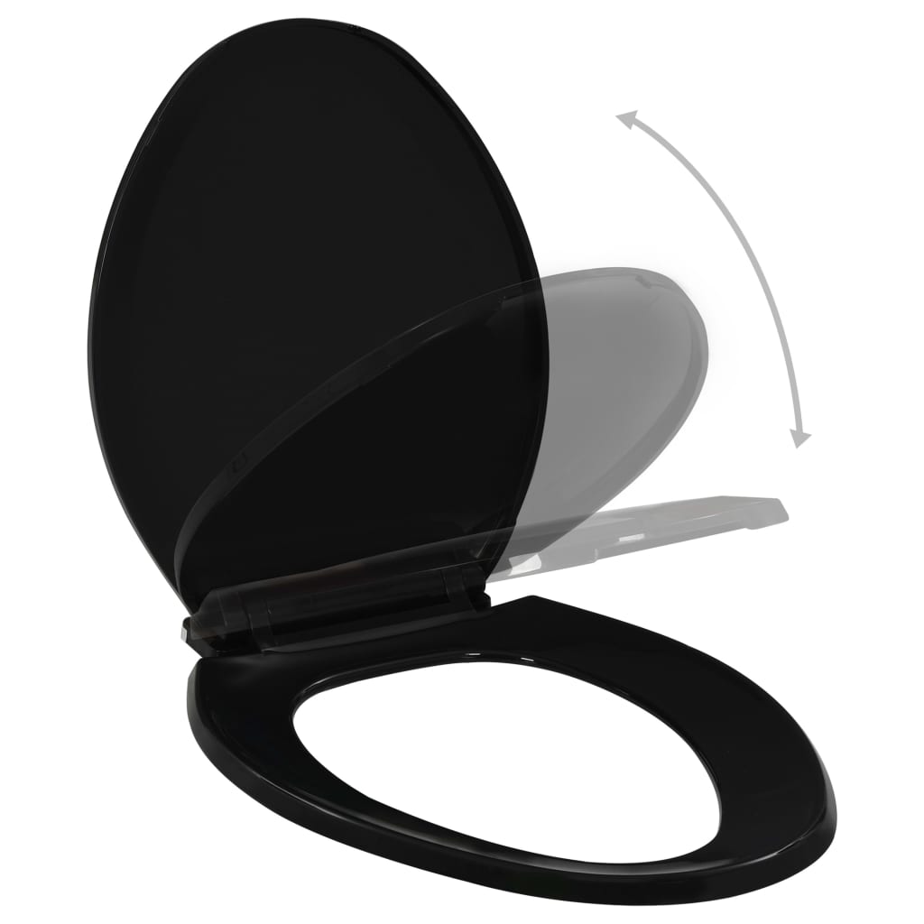 Soft-Close Toilet Seat With Quick-Release Design