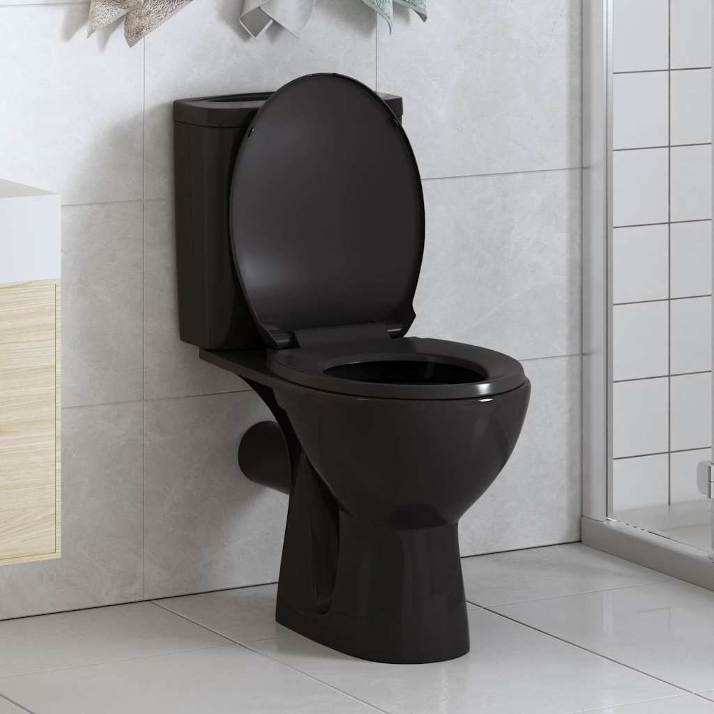 Soft-Close Toilet Seat With Quick-Release Design