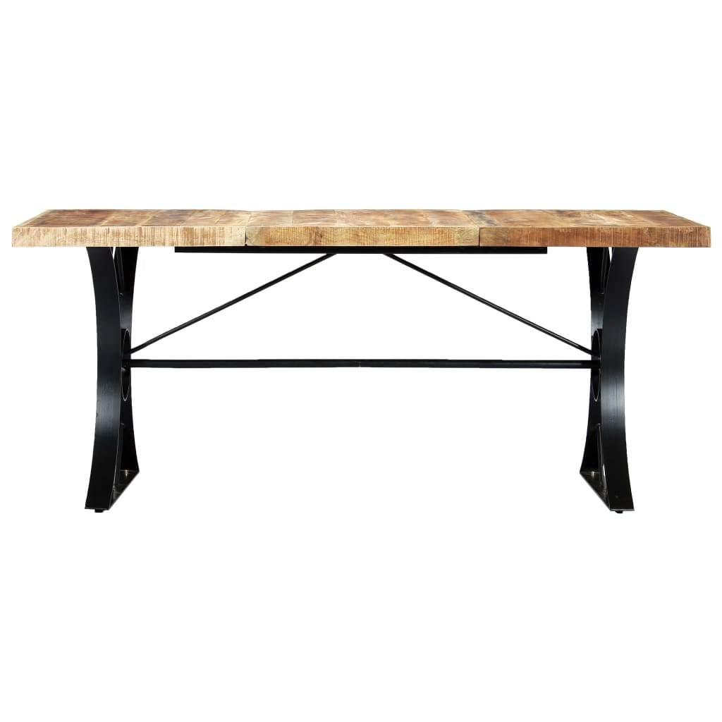 Dining Table 180X90X76 Cm Solid Mango Wood