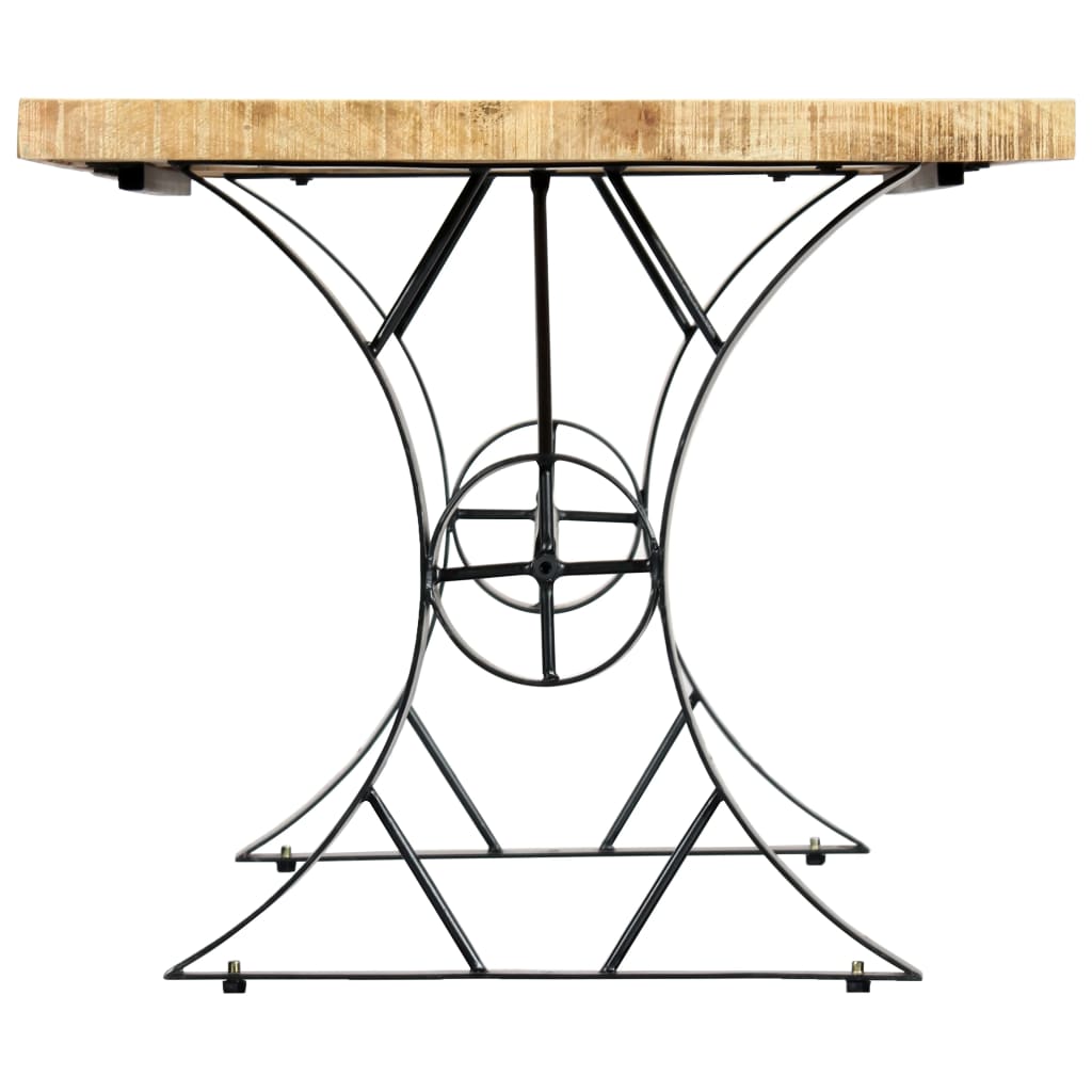 Dining Table 180X90X76 Cm Solid Mango Wood
