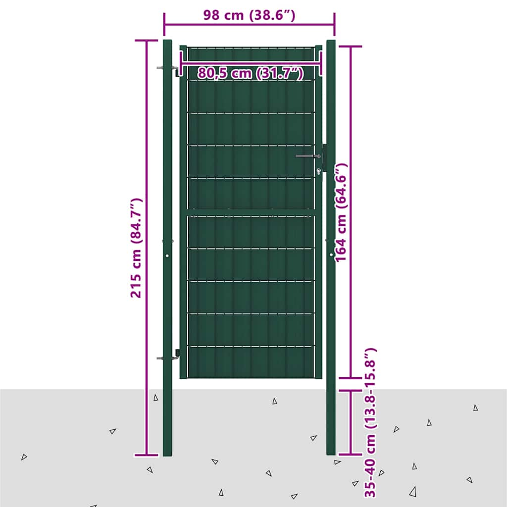 Fence Gate Pvc And Steel