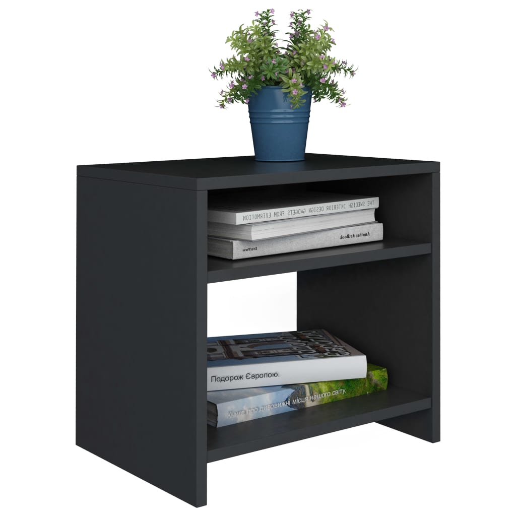 Bedside Cabinet 40X30X40 Cm Engineered Wood