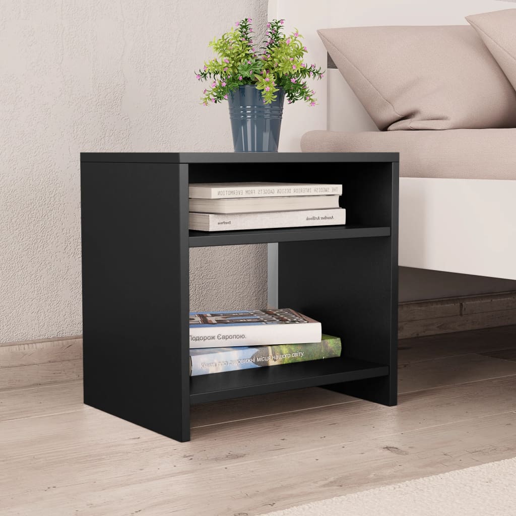 Bedside Cabinet 40X30X40 Cm Engineered Wood