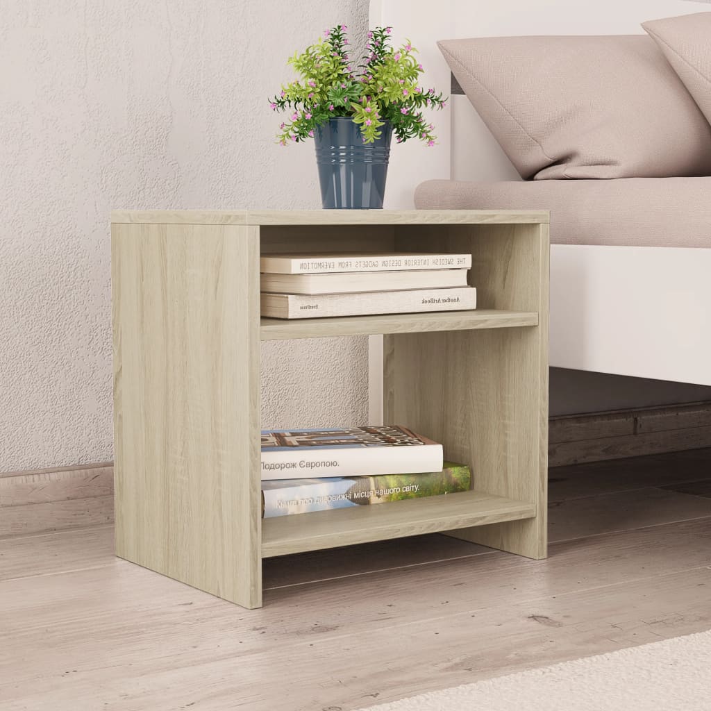 Bedside Cabinet 40X30X40 Cm Engineered Wood
