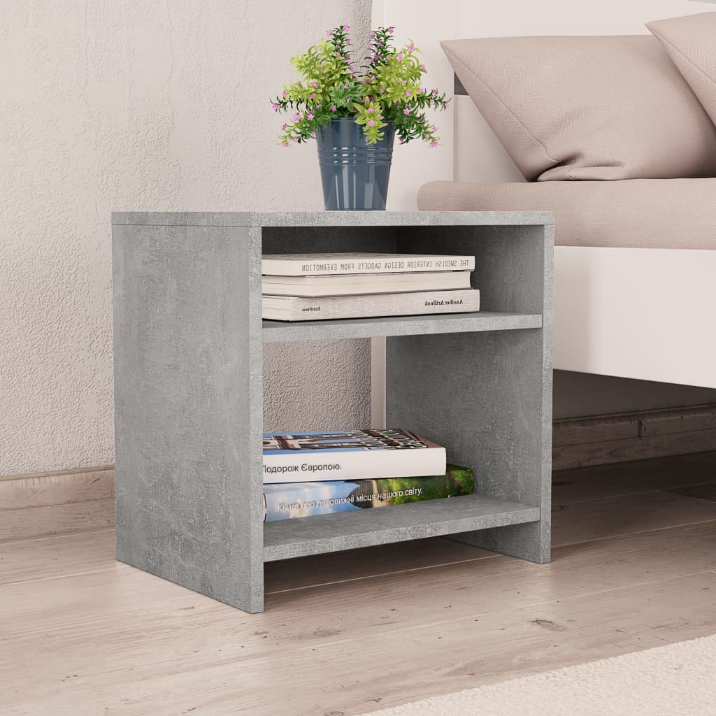 Bedside Cabinet 40X30X40 Cm Engineered Wood