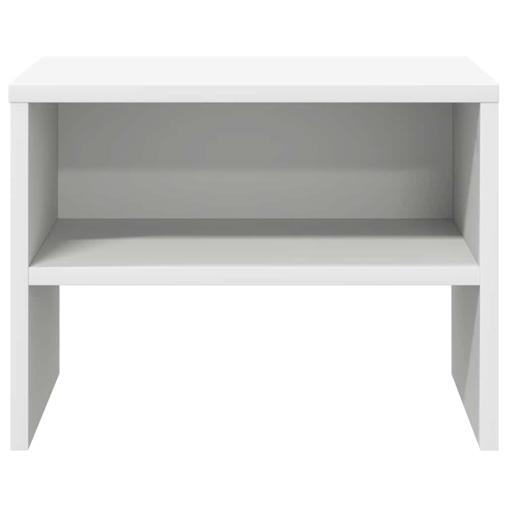 Bedside Tables Cabinet 40X30X30 Cm Engineered Wood Concrete Grey Artisan Oak 40