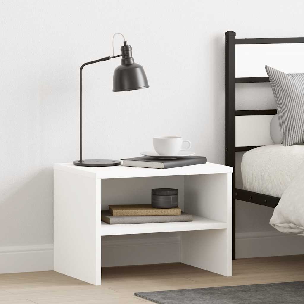 Bedside Tables Cabinet 40X30X30 Cm Engineered Wood Concrete Grey Artisan Oak 40