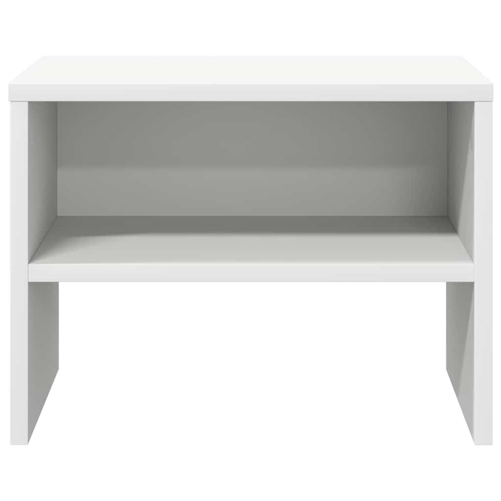 Bedside Tables Cabinet 40X30X30 Cm Engineered Wood Concrete Grey Artisan Oak 40