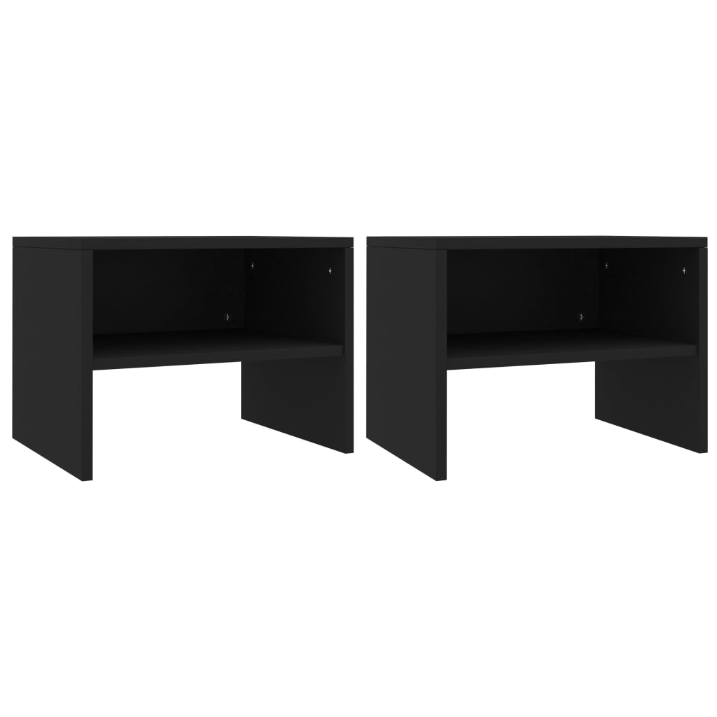 Bedside Cabinet 40X30X30 Cm Engineered Wood